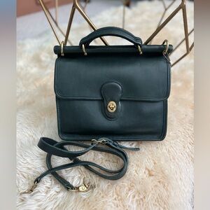 Coach Willis Bottle Green Bag